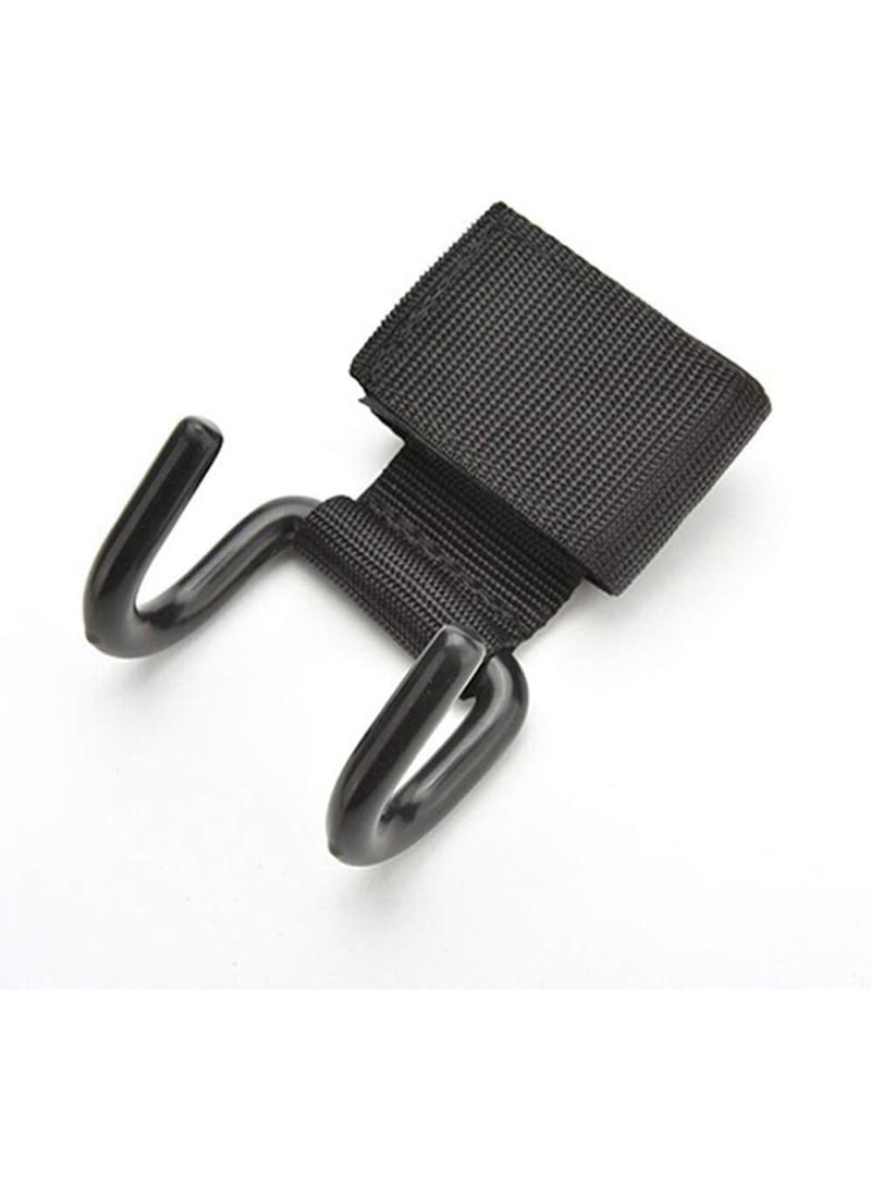 SportQ Weight Lifting Tensioner Weight Lifting Hooks for Hand and Wrist Gym Workout – Strong Steel Hook Wrist Strap to Relieve Finger Pressure and Increase Pull Up Strength – Ideal for Pull Ups and Barbells - Image 5